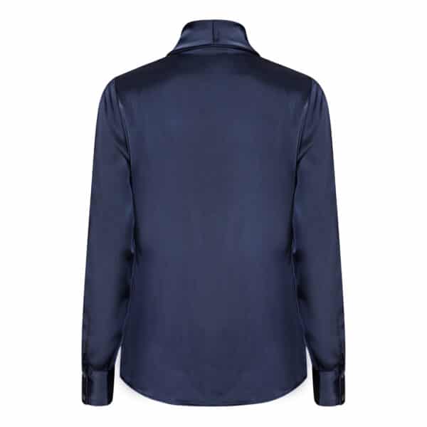 Karmamia Cph Semi Rich Navy Jules Blouse