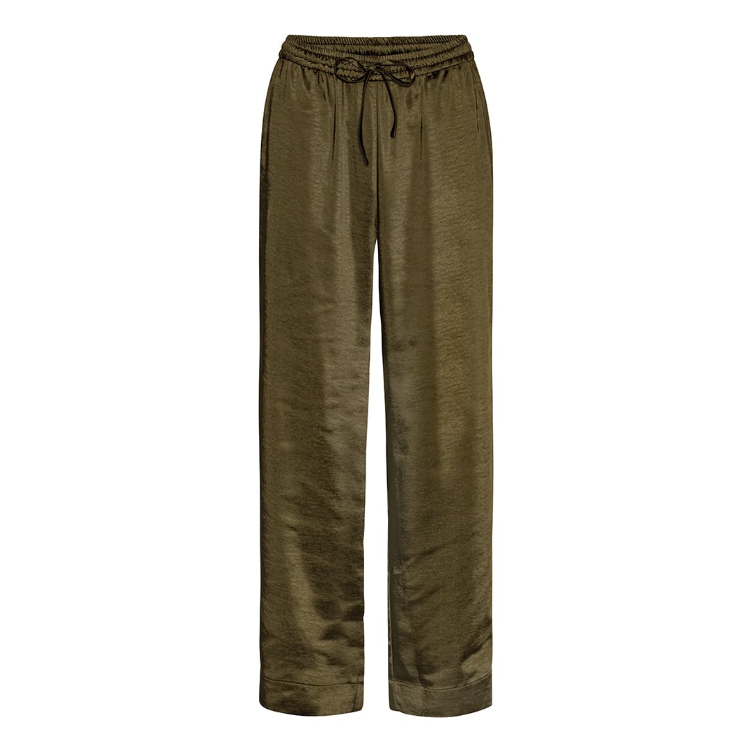 Karmamia Cph Army Rich Satin Garcia Pants